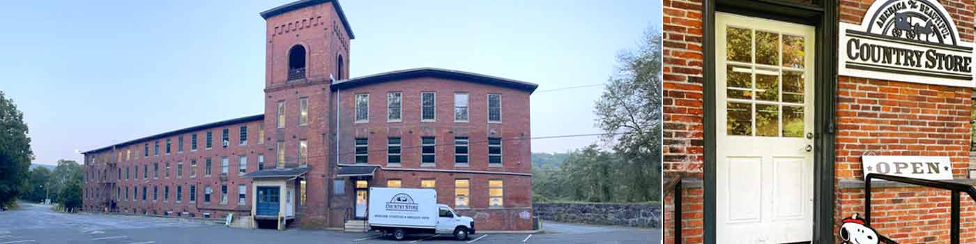 New location, brick building in New Hartford, CT.