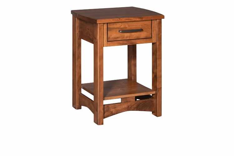 Nightstand with 1 drawer.