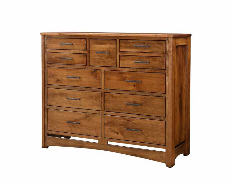 Chest with 6 large drawers, 4 medium and 2 small drawers.
