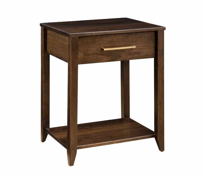 Nightstand with 1 drawer.
