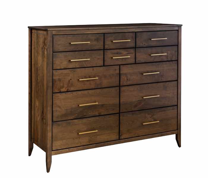 12-drawer chest, 6 large drawers and 6 small drawers across the top.