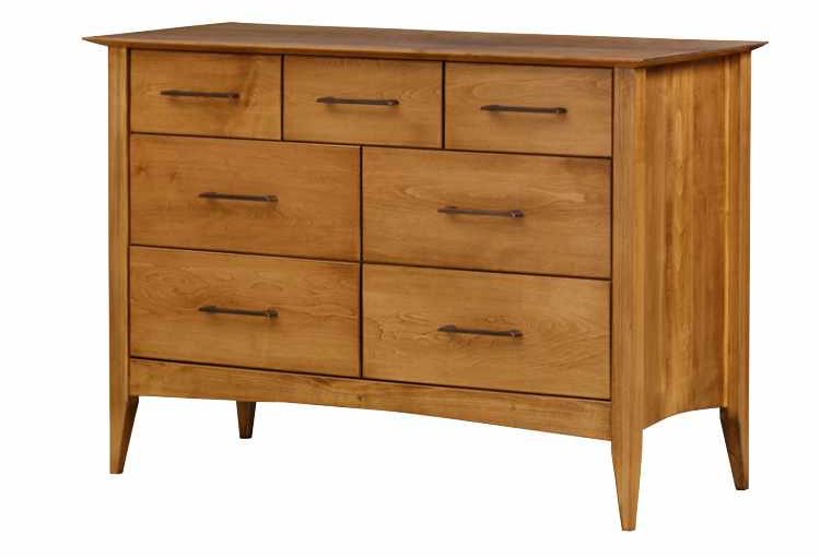 48 inch bedroom dresser with 7 drawers.