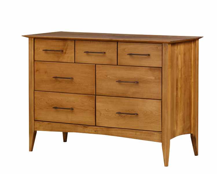 48 inch bedroom dresser with 7 drawers.