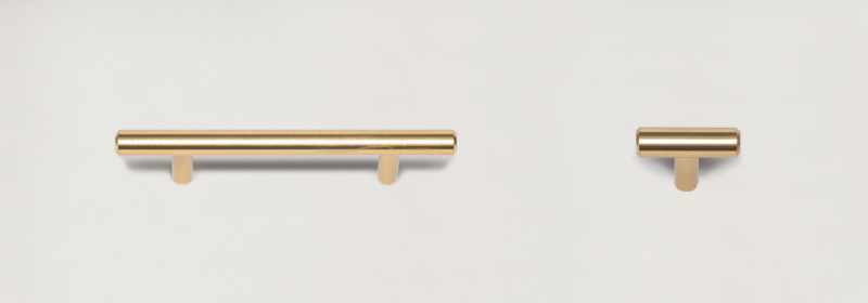 Satin Bronze finish pull.