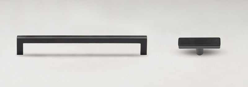 Large furniture pull and knob.