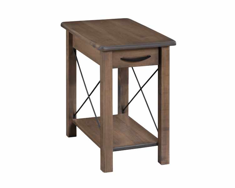 Living room chair side table.