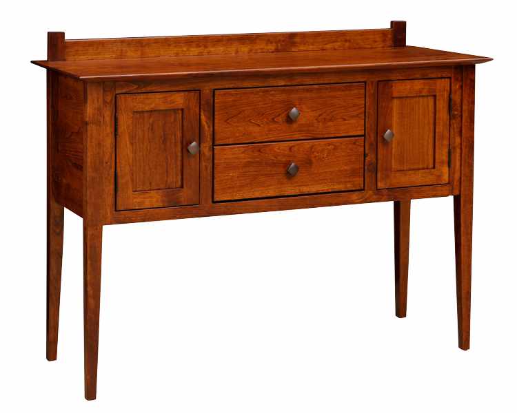 2-door, 2-drawer dining room sideboard.