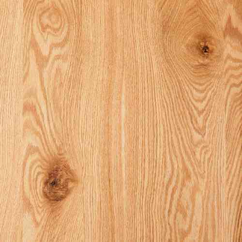Natural rustic oak wood sample swatch.