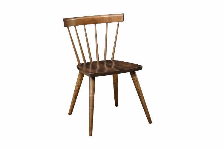 Hardwood chair in Ash finish.