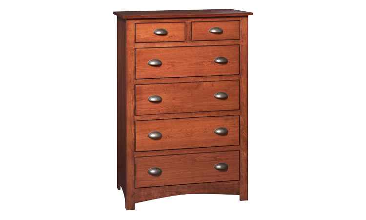 Tall Chest of Drawers made from Cherry wood.