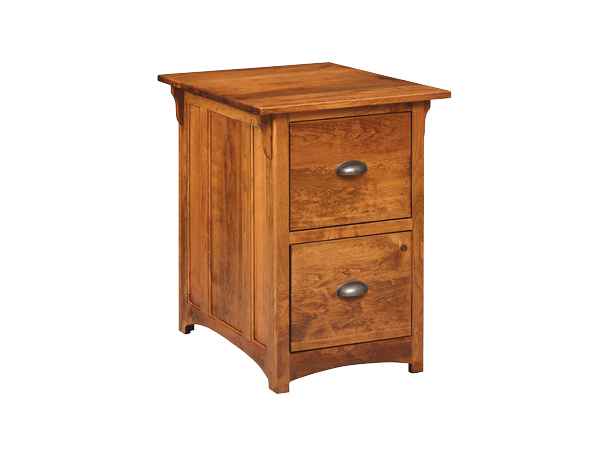 File cabinet with 2 drawers.