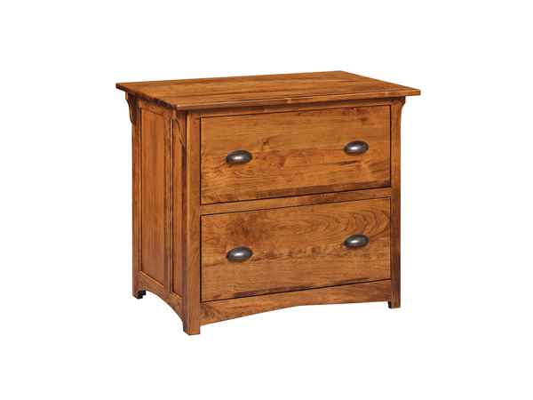 2-drawer lateral file cabinet.