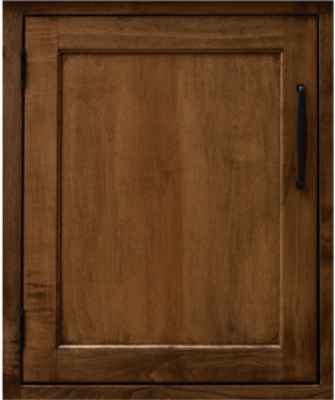 Bookcase wood door option.